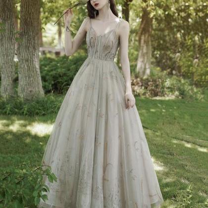 Stylish Tulle Long Prom Dress Evening Dress