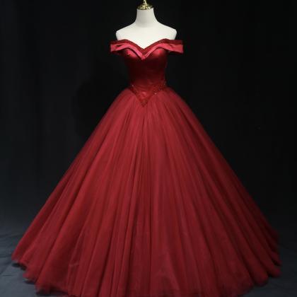 Amazing Tulle Ball Gown Dress Formal Dress