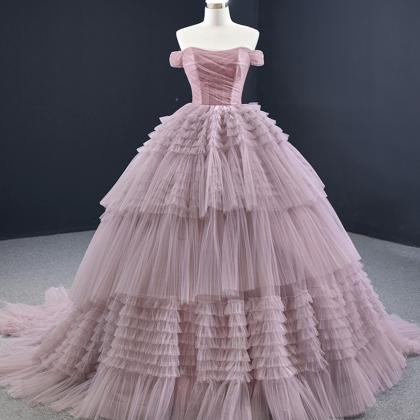 Amazing Tulle Long Ball Gown Dress Formal Dress