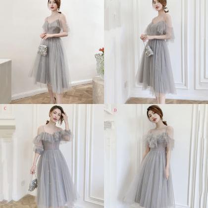 Cute Tulle Short A Line Prom Dress Bridesmaid..