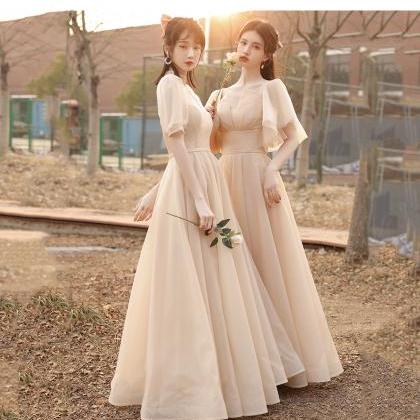 Cute Tulle Long Prom Dresses, A-Line Evening Dresses main image 0