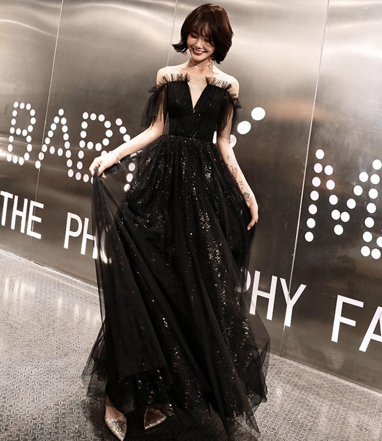 navy blue dress for baby girl LaDivine CD276 Long A-Line Prom Dress – The Dress Outlet