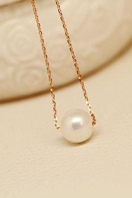 Short Necklace For Girls, Clavicle Necklace, Fashion Pearl Necklace
